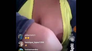 dancer lb showing nipples on instagram live