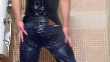 Gay jeans shower fetish 1